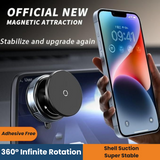 Magnetic Suction Phone Holder & Desk Phone Holder β 360Β° Grip, Strong Vacuum Base
