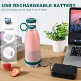 New Portable Mini Juicer Bottle Electric - Personal Blender USB Rechargeable | Travel Smoothie Maker