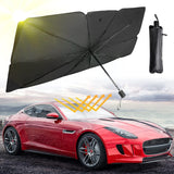 Car Windshield Sun Shade Umbrella - Foldable UV Protection Sunshade | Universal Fit Auto Window Cover