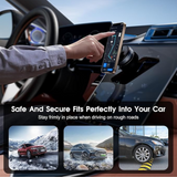 Magnetic Suction Phone Holder & Desk Phone Holder – 360° Grip, Strong Vacuum Base