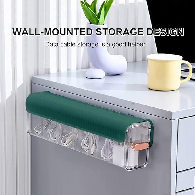 Clear Wall Mounted Drawer Organizer - Transparent Storage Organizer Box | Multi-Purpose Home Organization