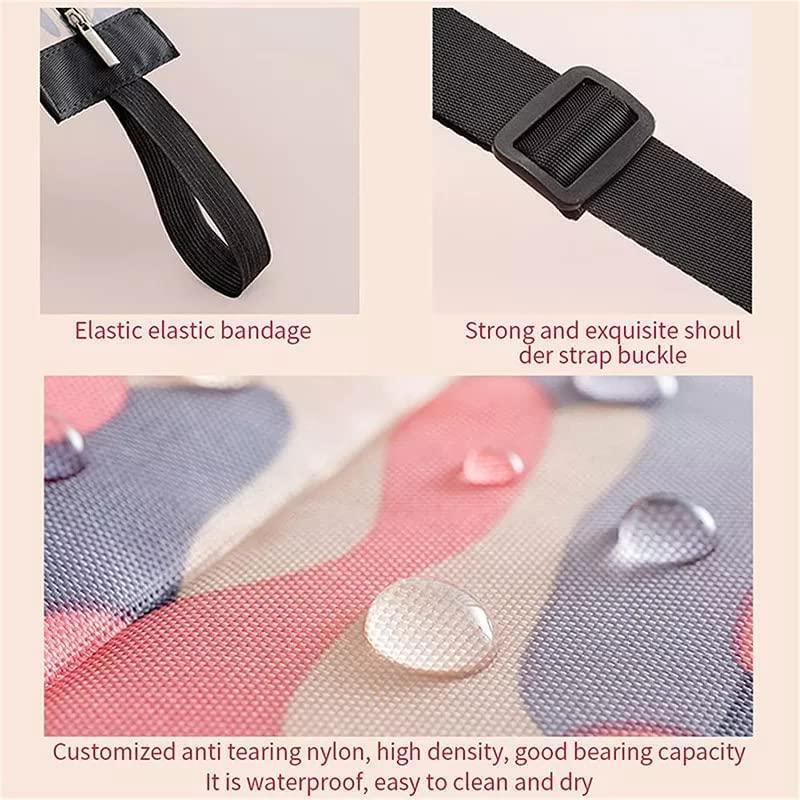 Reusable Foldable Shopping Bags - Waterproof Nylon Tote with Zipper | Lightweight Grocery Bag Set
