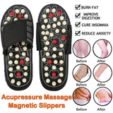 Acupressure Magnetic Therapy Paduka Slippers - Full Body Blood Circulation Massage Footwear Men Women