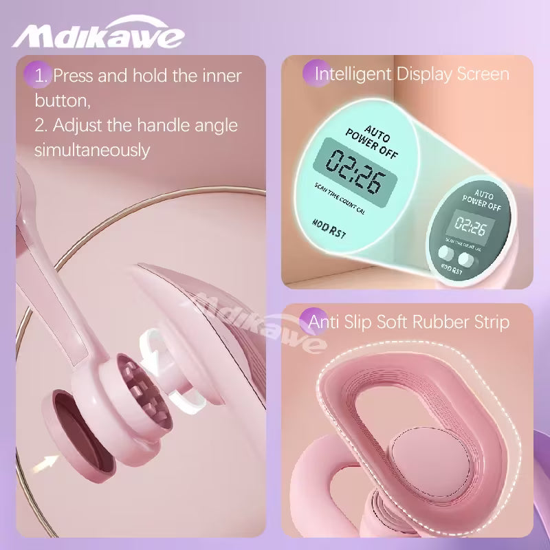 Tone and strengthen your thighs, hips, and more with this compact home workout tool