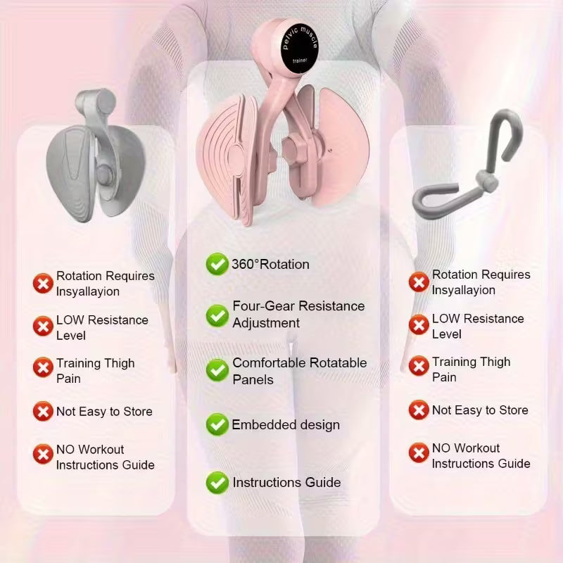 Tone and strengthen your thighs, hips, and more with this compact home workout tool